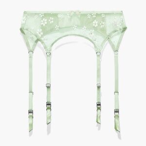 Savage X Fenty Puff Daisy garter belt